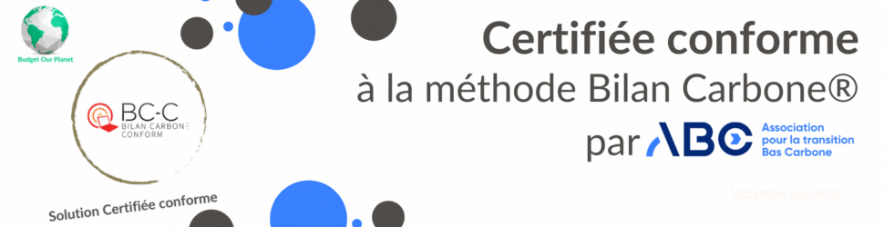 Image lié au contenu "Budget Our Planet conforme à la méthodologie Bilan Carbone® selon l'ABC"